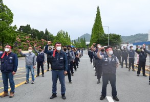 210527불참타격투쟁결의대회(두산중)