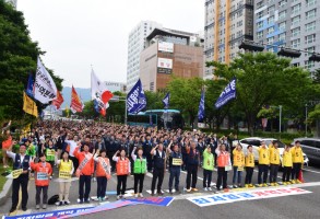 180528최저임금개악저지파업결의대회